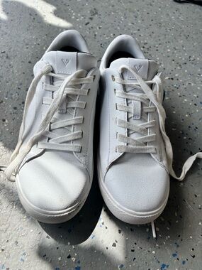 Vessi White Leather Sneakers